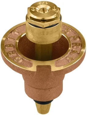 Orbit 54071 Sprinkler Head with Nozzle, 1/2 in Connection, FNPT, 15 ft, Brass :EA: QUANTITY: 25