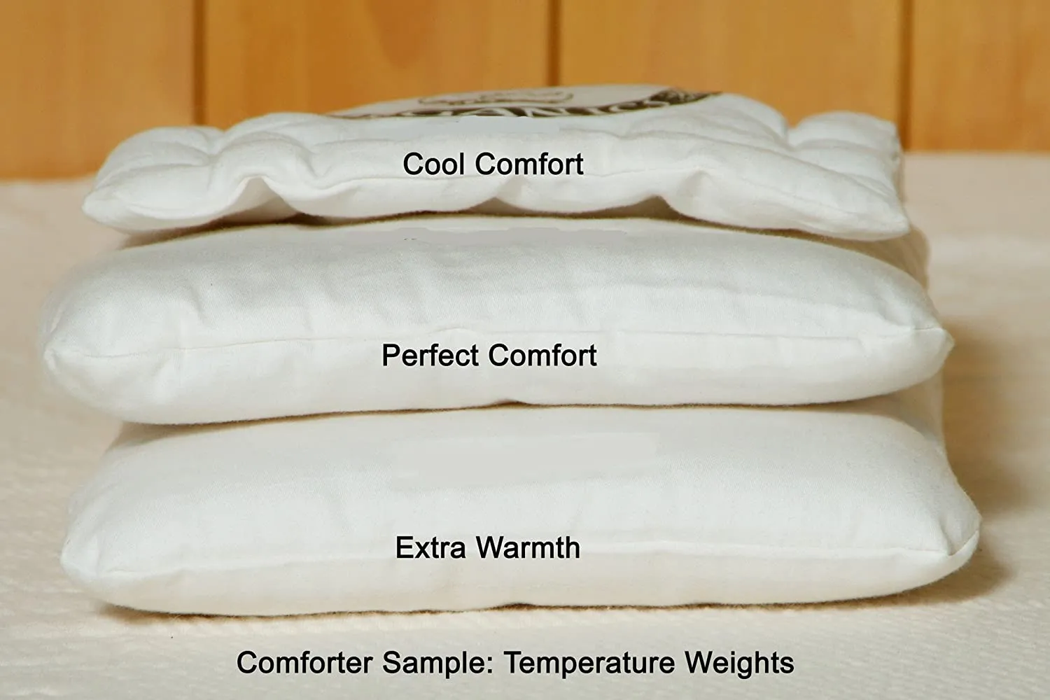 Organic Wool Comforter, Made in USA