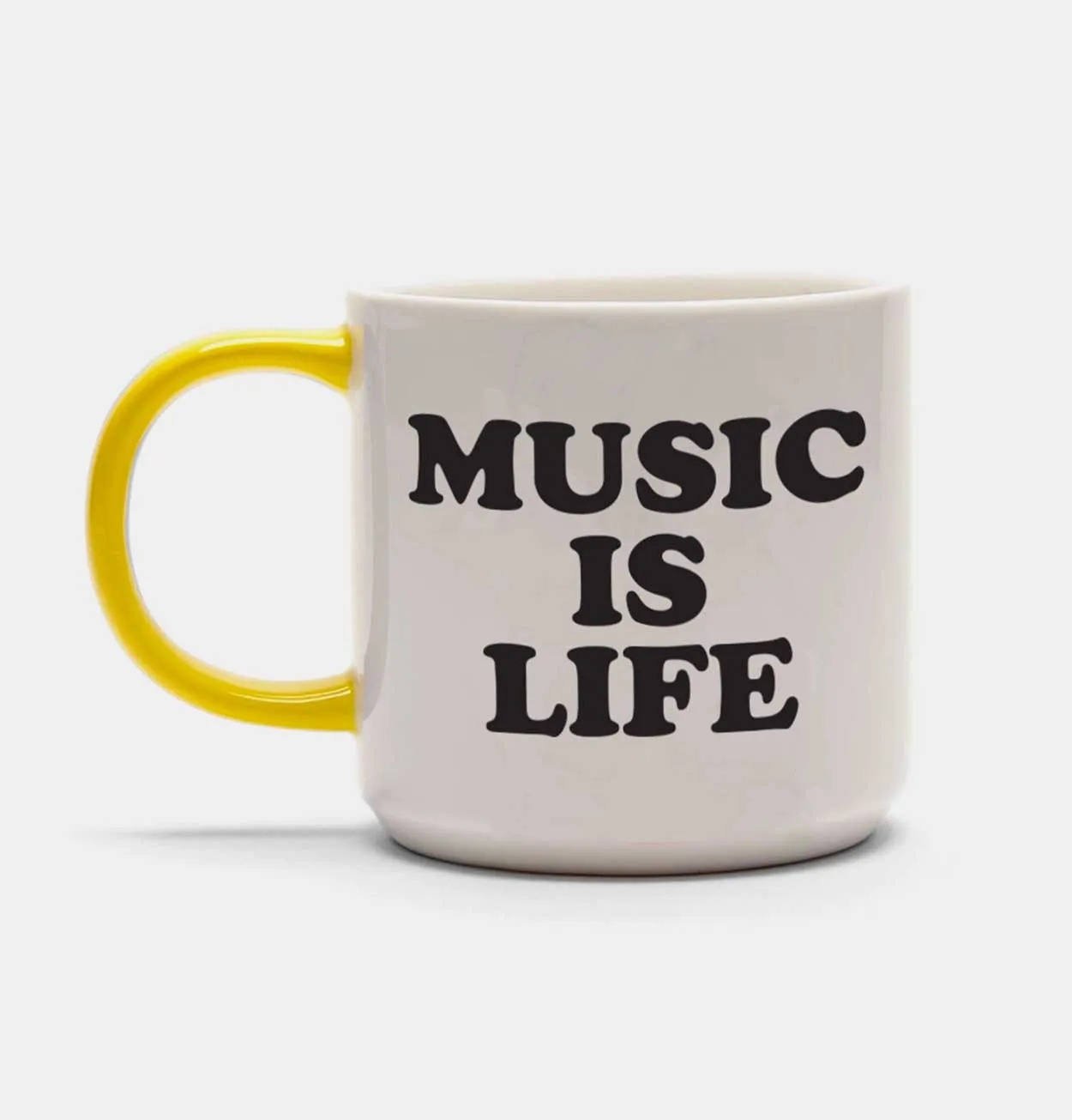 Peanuts Music Is Life Mug