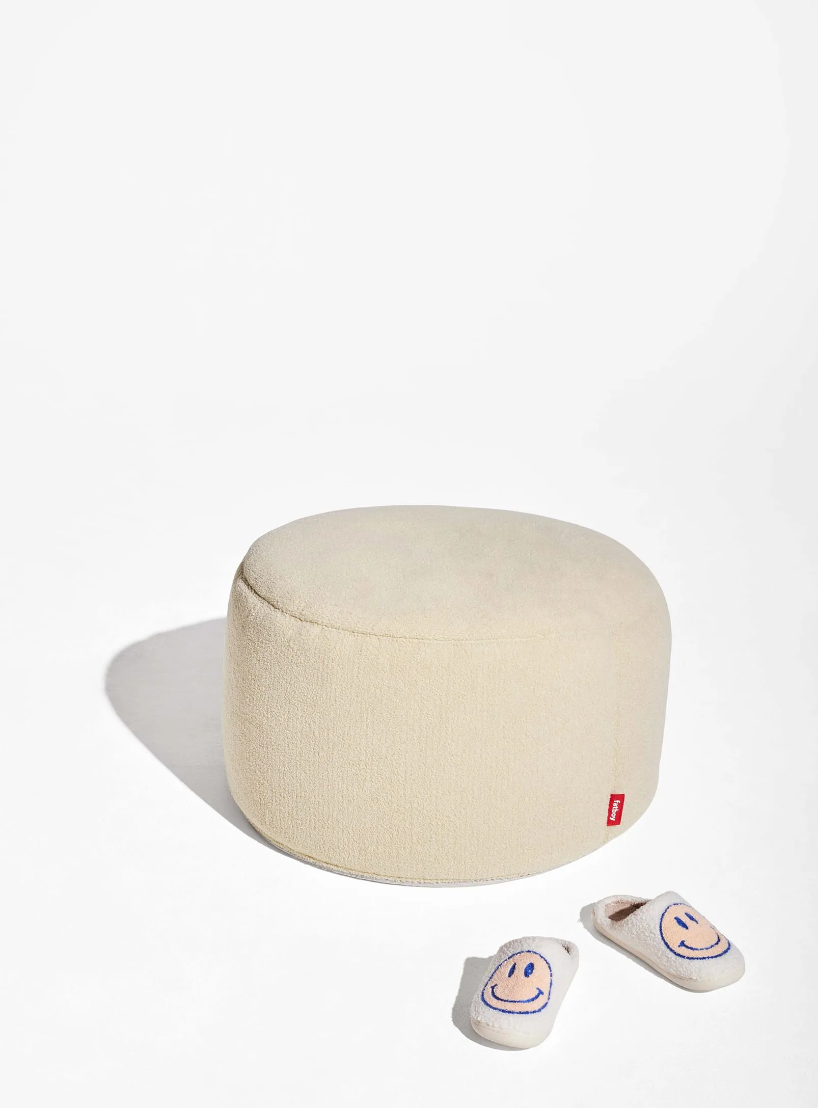 Point Large Sherpa Ottoman and footrest