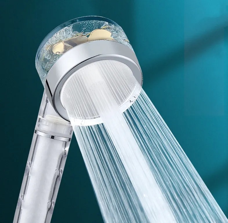 Portable Transparent Handheld Shower Head With Temperature Display Ab-J325