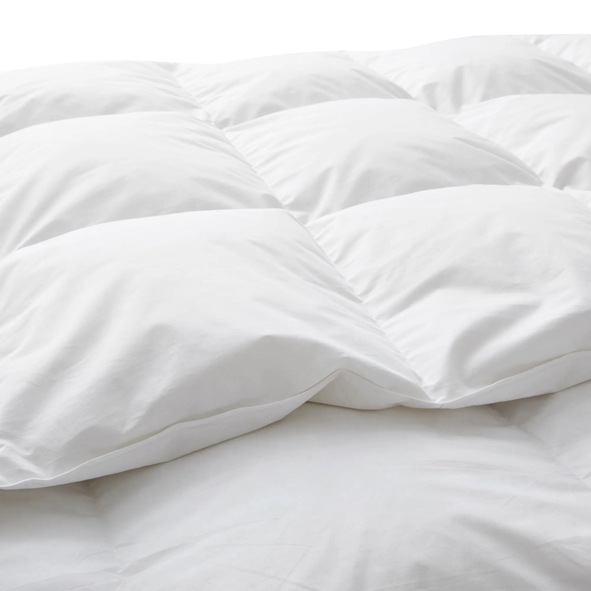 Puredown White Goose Feather and Down Comforter