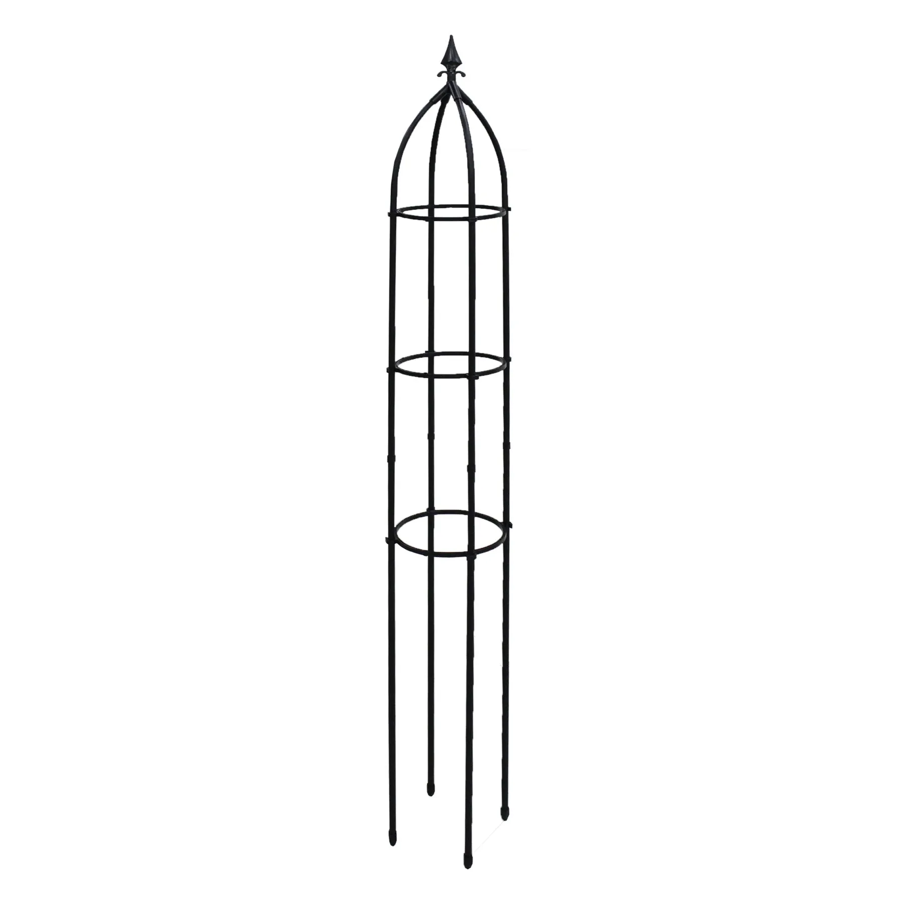 Round Obelisk DIY Gardening Trellis Plant Support Ladder 160cm