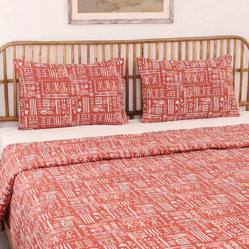 Rusty Gamathi Rusty Cotton Dohar | Double Size | 90 x 108 inches