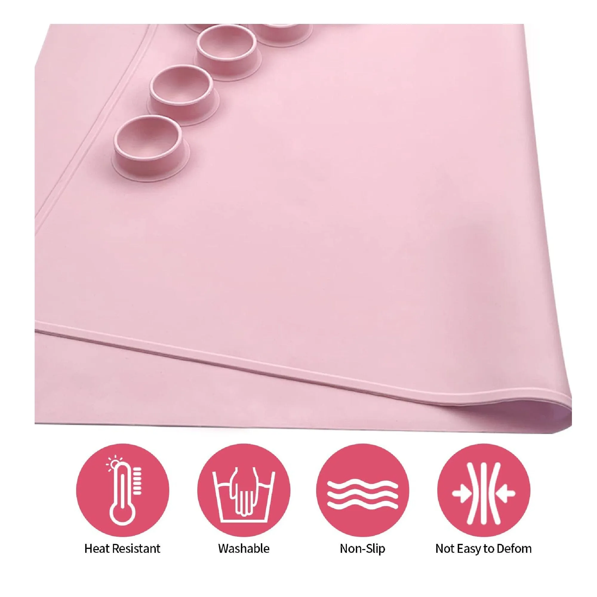 Silicone Craft Mat | 23.6" x 15.7" Silicone Painting Mat | Non Stick Silicone Sheet For Resin Casting | Nail Art | Diy