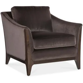 Sophia Chair & Ottoman, Merrimac Mink