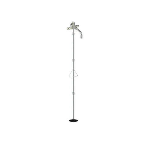 Stingray T3015 Floor Mounted Drench Shower Fixture Barrier Free - Tepid to the Core