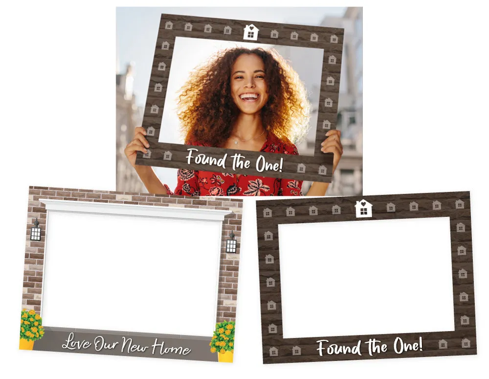 Testimonial Social Media Photo Frames - Double Sided on Sturdy Corrugated Plastic