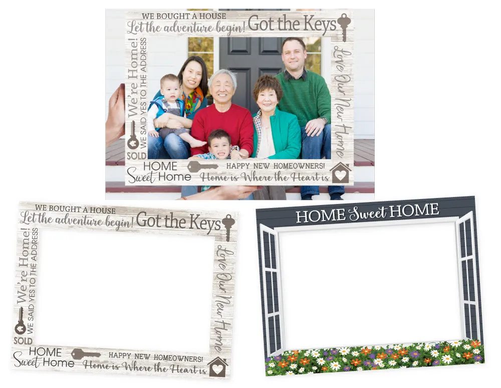 Testimonial Social Media Photo Frames - Double Sided on Sturdy Corrugated Plastic