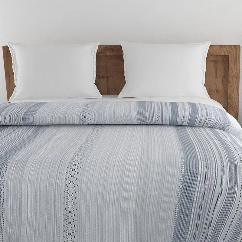 Twila Striped Cotton Comforter (Blue)  - 150 GSM