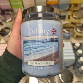 Wax Lyrical Colony Coastal Waters Large Jar Candle