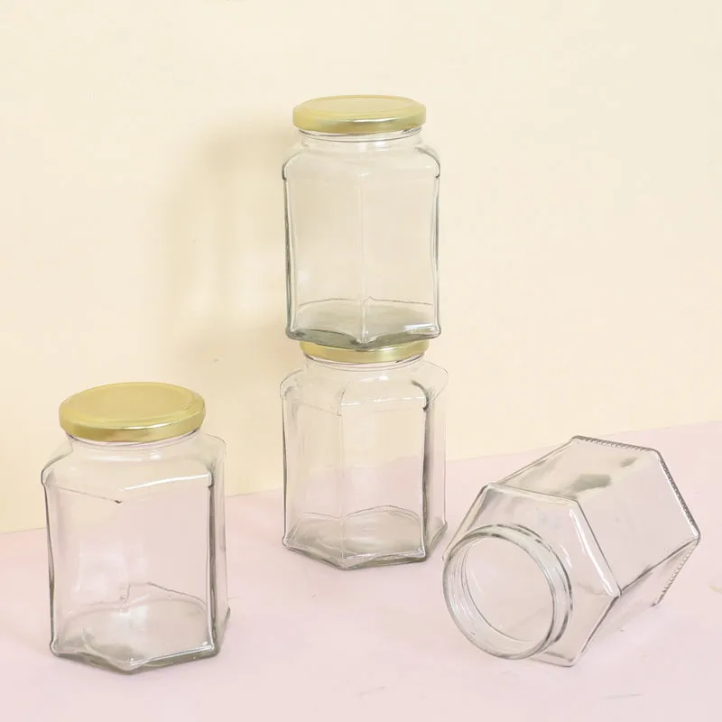 Wellington Airtight Storage Jar (400 ML) - Set Of Four