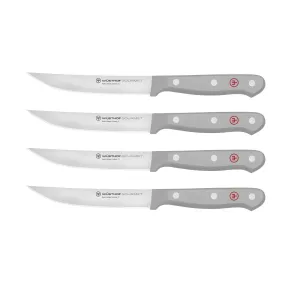 Wusthof Gourmet Grey Steak Knife Set - 4 Piece